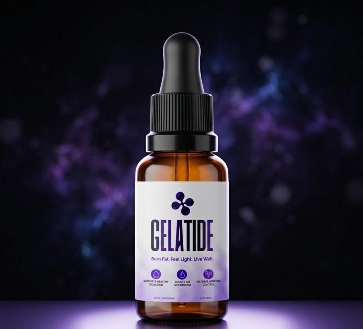 Gelatide supplement bottle